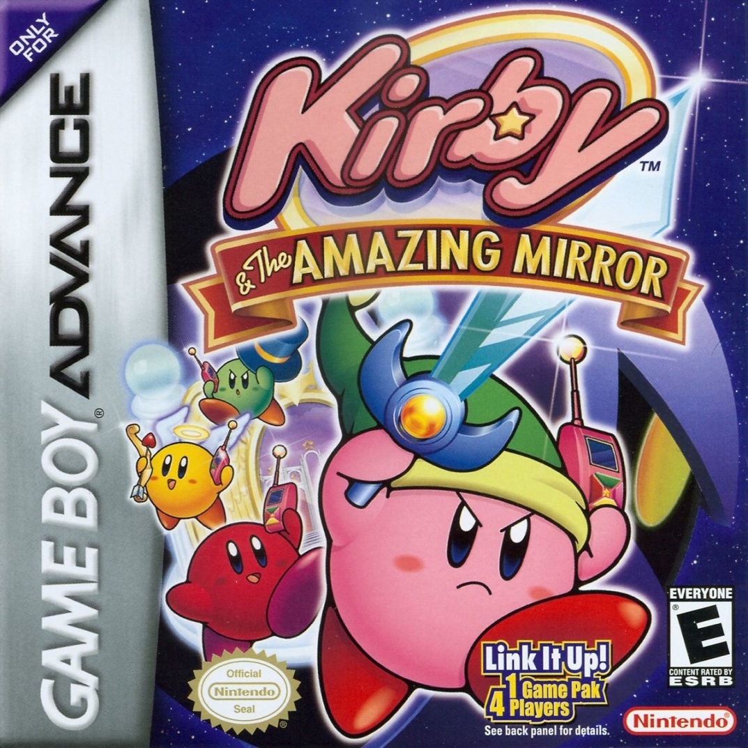 Capa do jogo Kirby & The Amazing Mirror